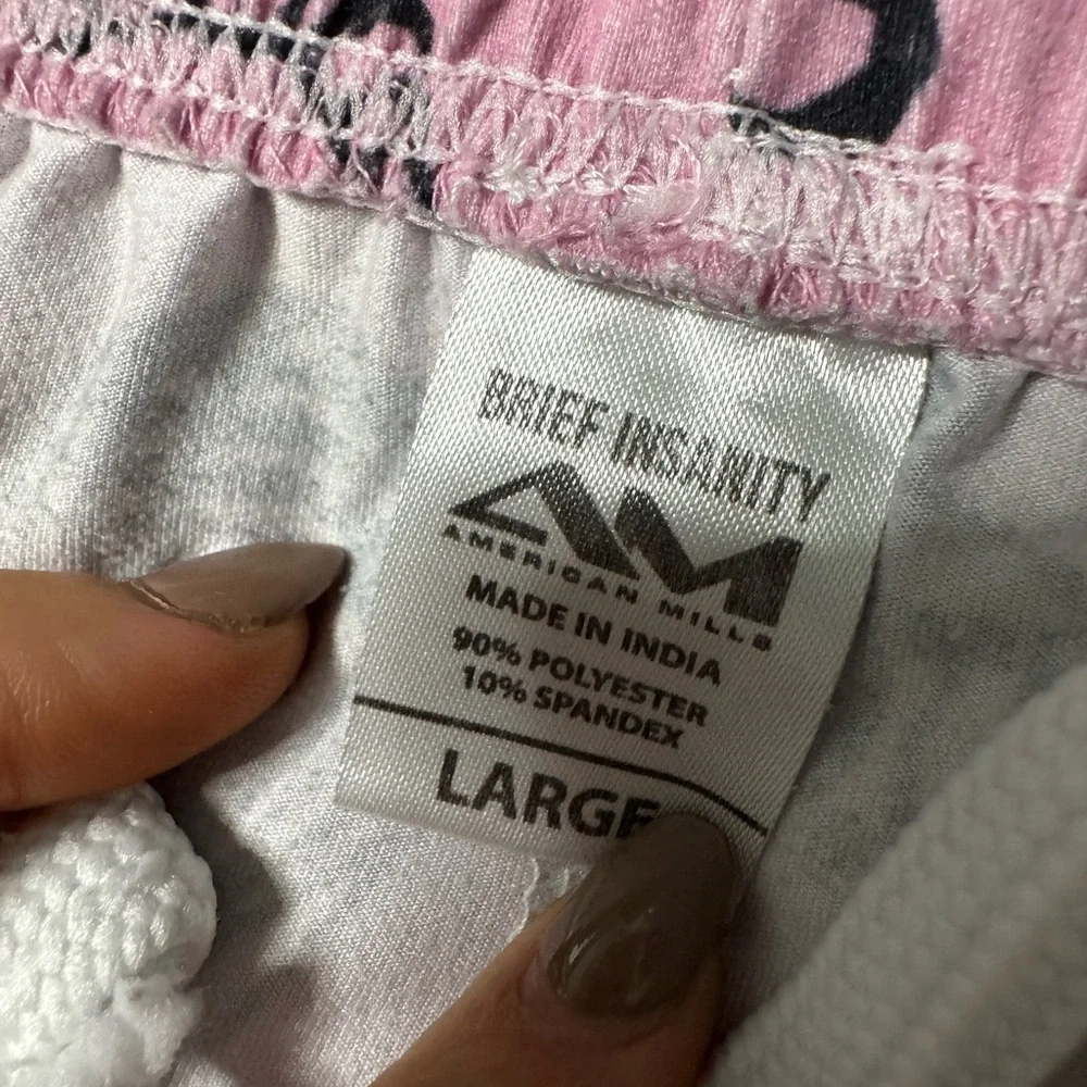 BRIEF INSANITY PINK PARIS LOUNGE PANTS